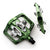 OneUp Components Clip Pedals Dark Green