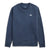 evo Basic Crew Sweatshirt - Unisex Petrol Blue