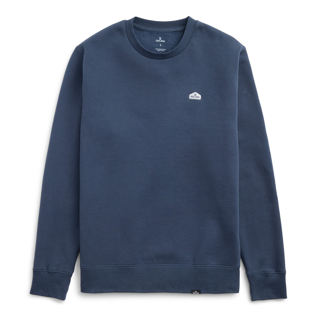 evo Basic Crew Sweatshirt - Unisex Petrol Blue