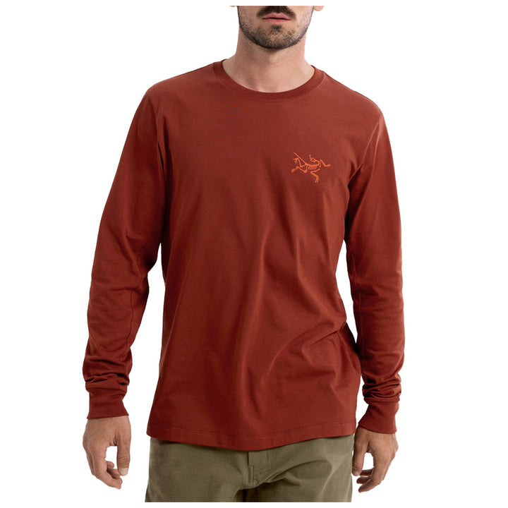 Arc'teryx Arc'Multi Bird Logo Long Sleeve T-Shirt - Men's Sequoia/Solaris