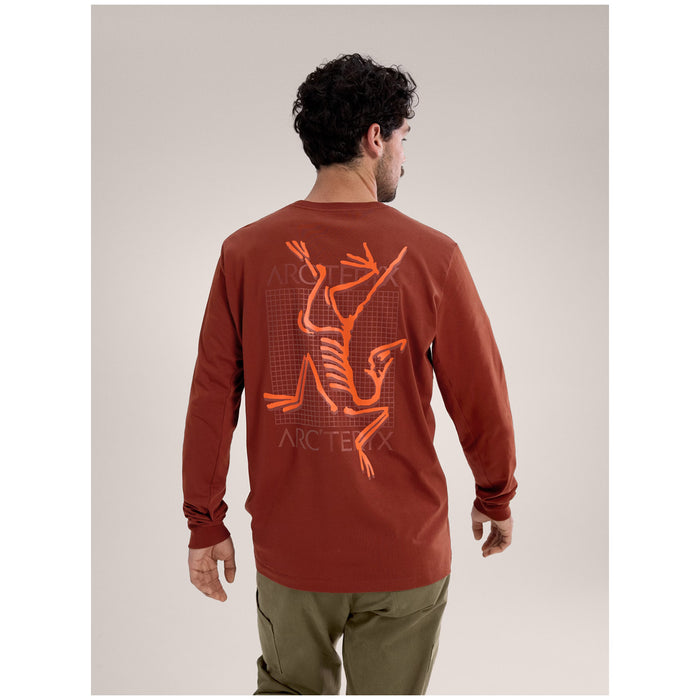 Arc'teryx Arc'Multi Bird Logo Long Sleeve T-Shirt - Men's Sequoia/Solaris