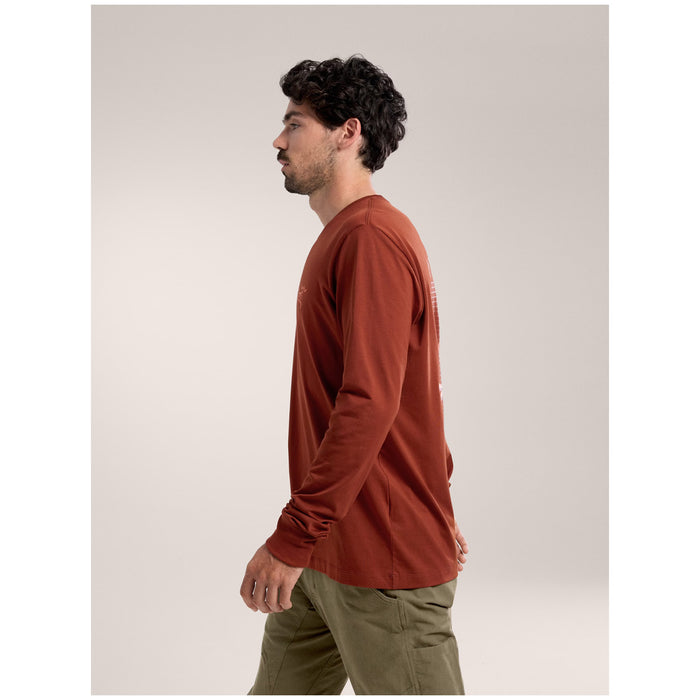 Arc'teryx Arc'Multi Bird Logo Long Sleeve T-Shirt - Men's Sequoia/Solaris