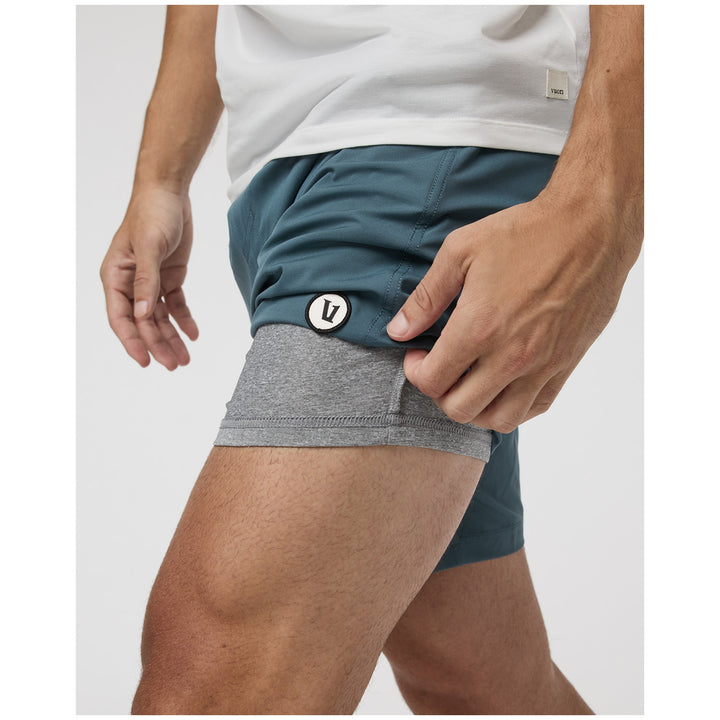 Vuori Kore Lined 7" Shorts - Men's Light Deep Sea