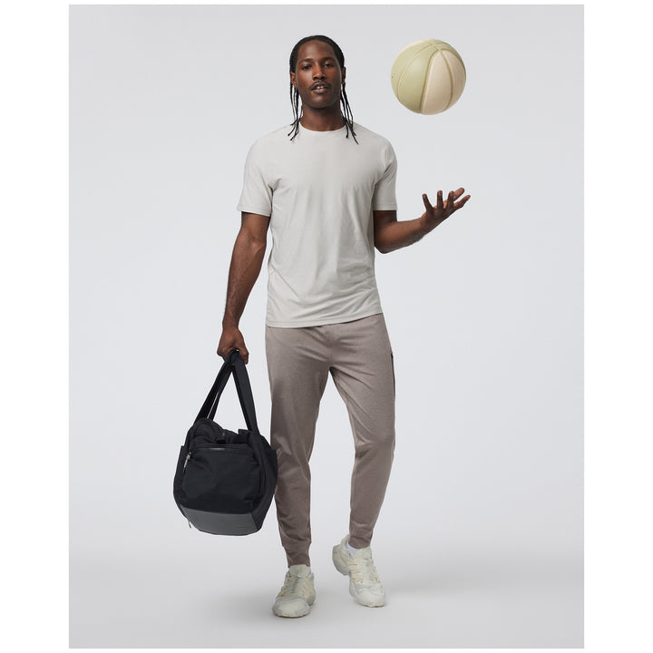 Vuori Sunday Performance 28" Joggers - Men's Mocha Heather