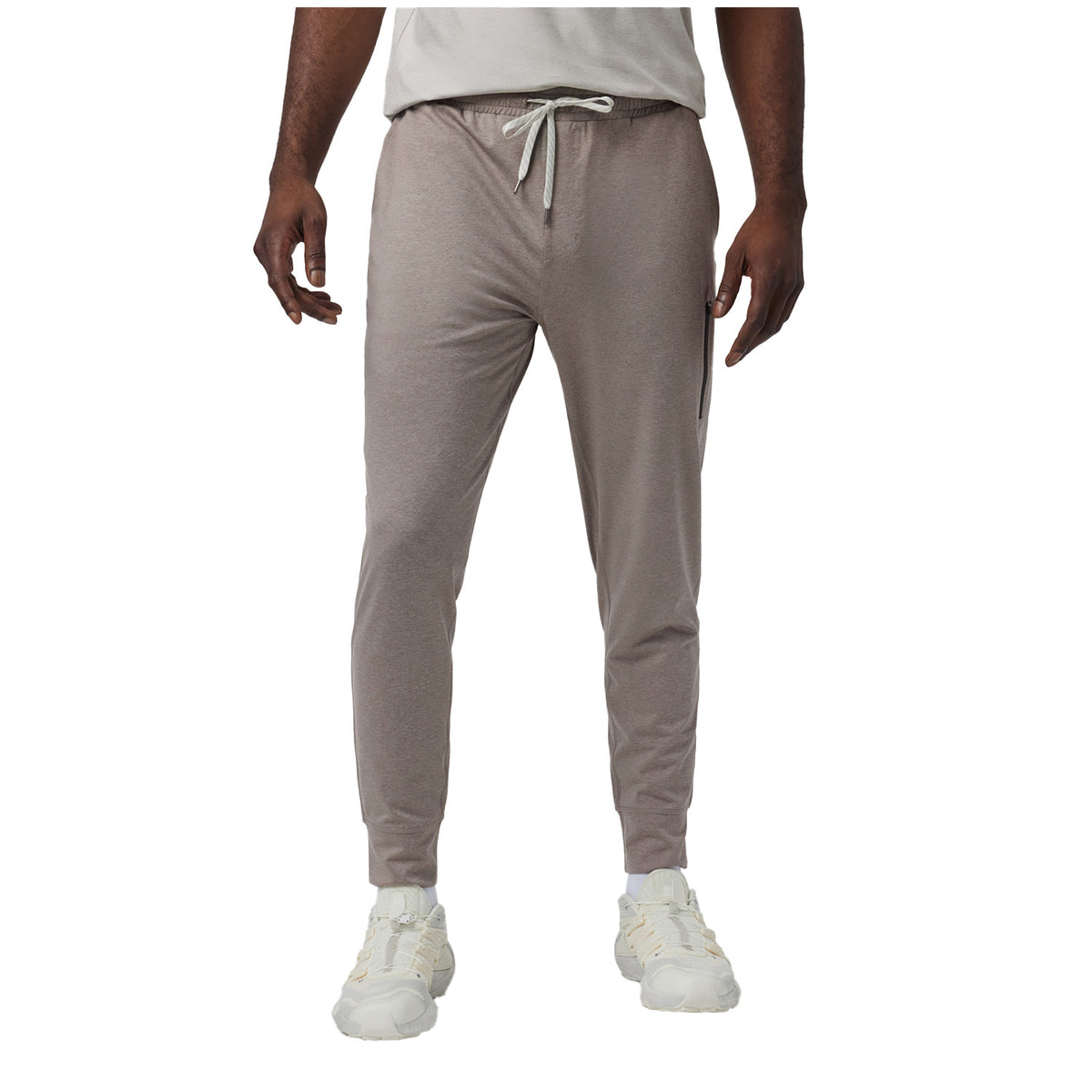 Vuori Sunday Performance 28" Joggers - Men's Mocha Heather