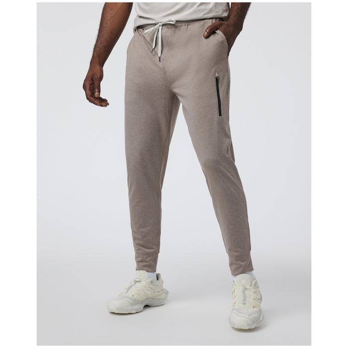 Vuori Sunday Performance 28" Joggers - Men's Mocha Heather