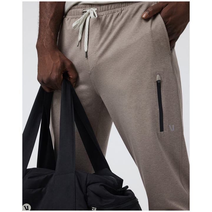 Vuori Sunday Performance 28" Joggers - Men's Mocha Heather