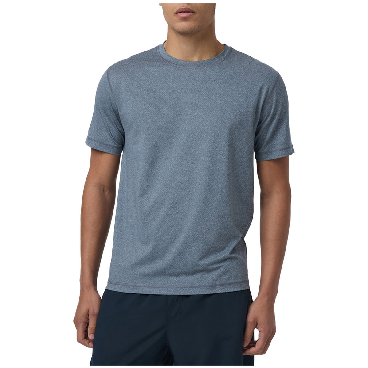 Vuori Tradewind Performance 2.0 T-Shirt - Men's Pacific Heather