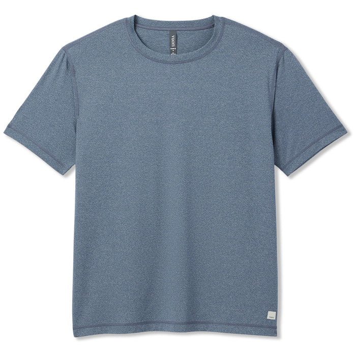 Vuori Tradewind Performance 2.0 T-Shirt - Men's Pacific Heather