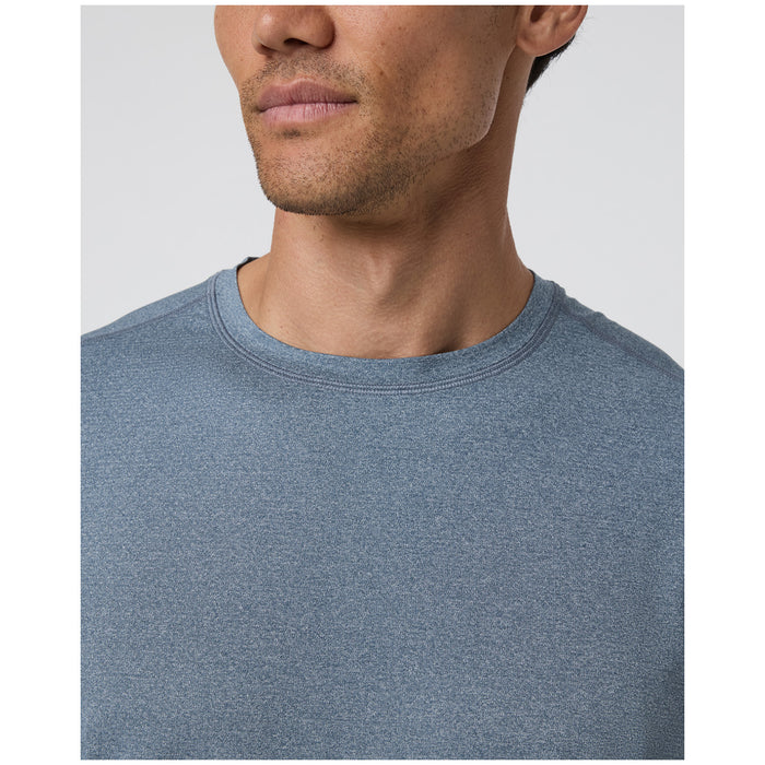 Vuori Long-Sleeve Tradewind Performance 2.0 T-Shirt - Men's Pacific Heather