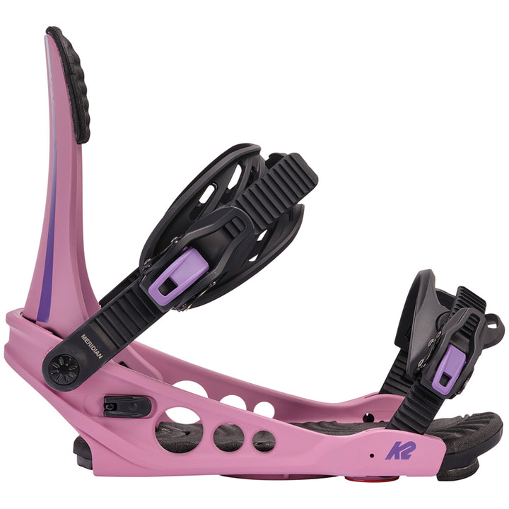 K2 Meridian Snowboard Bindings - Women's Pink