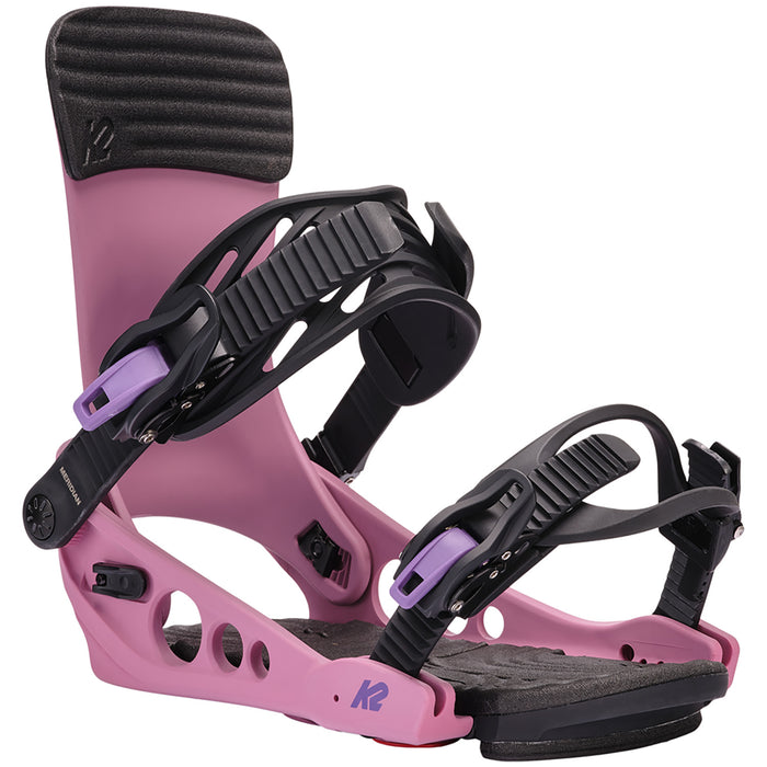 K2 Meridian Snowboard Bindings - Women's Pink