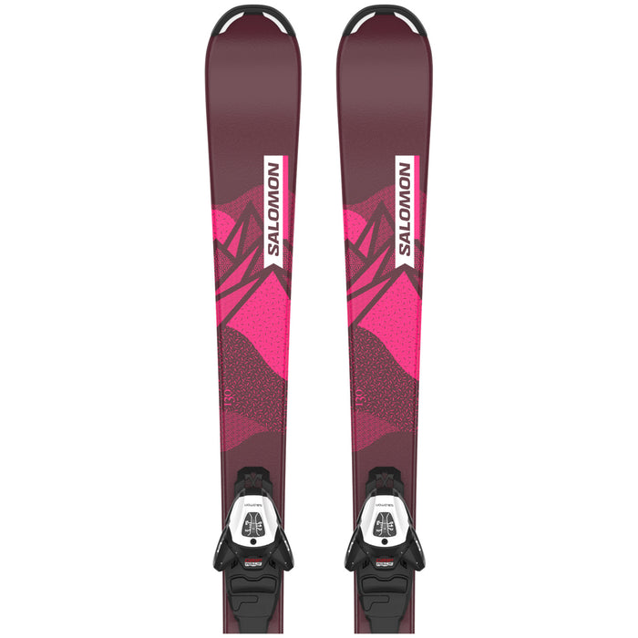 Salomon Lux Jr M Skis + L6 GW Bindings - Kids' 2024