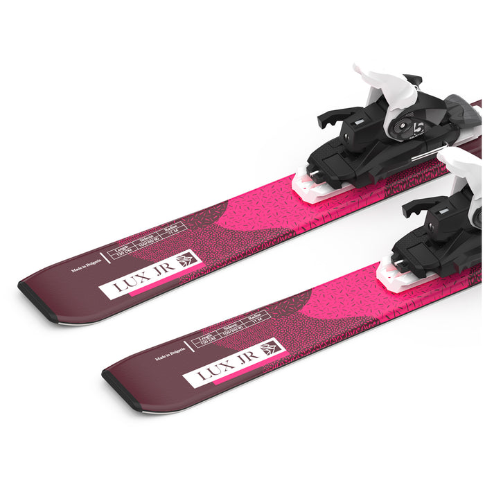 Salomon Lux Jr S Skis + C5 GW Bindings - Kids' 2024