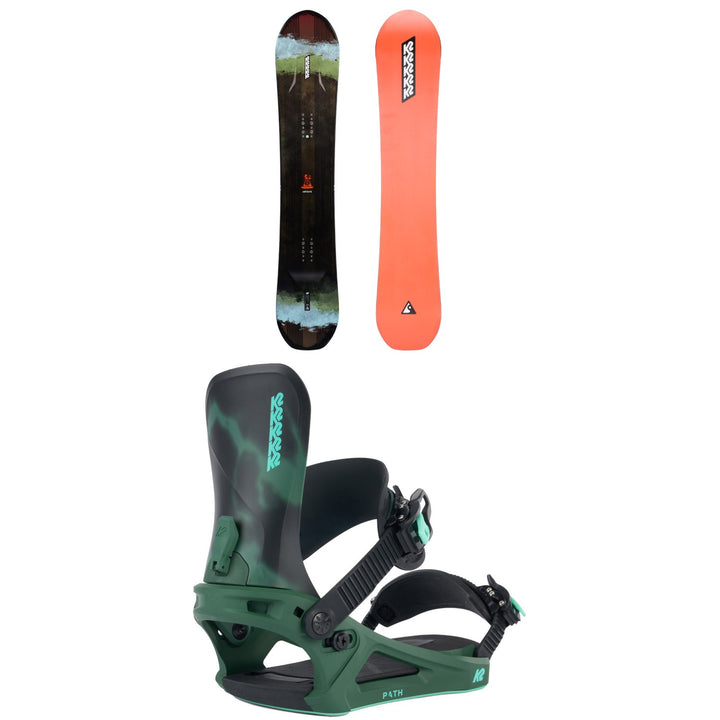 K2 Antidote Snowboard + Path Snowboard Bindings - Women's