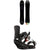 Ride Deep Fake Snowboard + Burton Lexa Snowboard Bindings - Women's 2024
