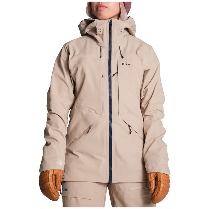 Trew Gear Stella 3L Primo Jacket - Women's Dust Khaki