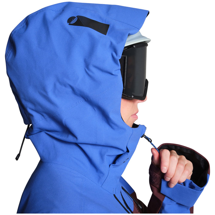 Trew Gear Stella 3L Primo Jacket - Women's Coffee and Blue