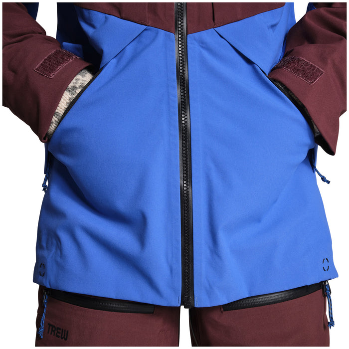 Trew Gear Stella 3L Primo Jacket - Women's Coffee and Blue