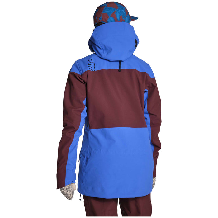 Trew Gear Stella 3L Primo Jacket - Women's Coffee and Blue