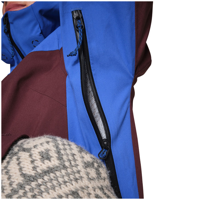 Trew Gear Stella 3L Primo Jacket - Women's Coffee and Blue