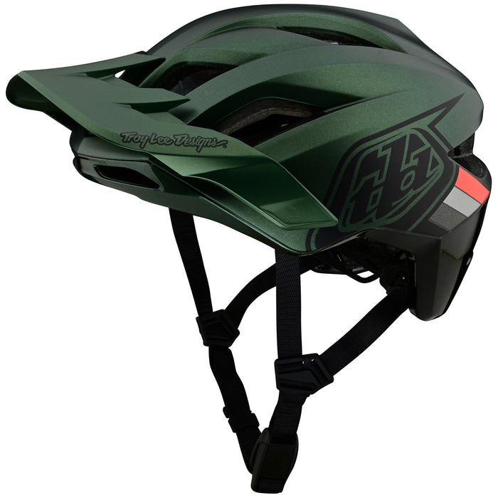 Troy Lee Designs Flowline SE MIPS Bike Helmet Badge Forest/Charcoal