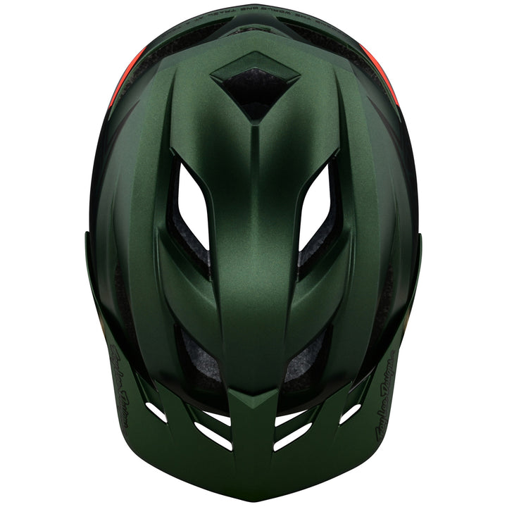 Troy Lee Designs Flowline SE MIPS Bike Helmet Badge Forest/Charcoal