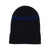 evo NST x Autumn Mini Stripe Beanie Black Cobalt Blue