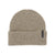 evo NST X Autumn Stripe Beanie Natural Chocolate Brown