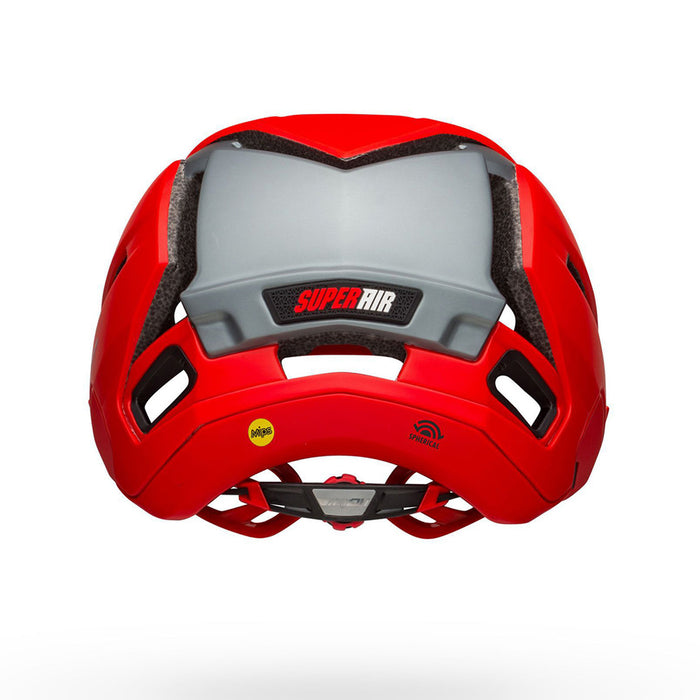Bell Super Air R Spherical MIPS Bike Helmet Matte/Gloss Red/Grey