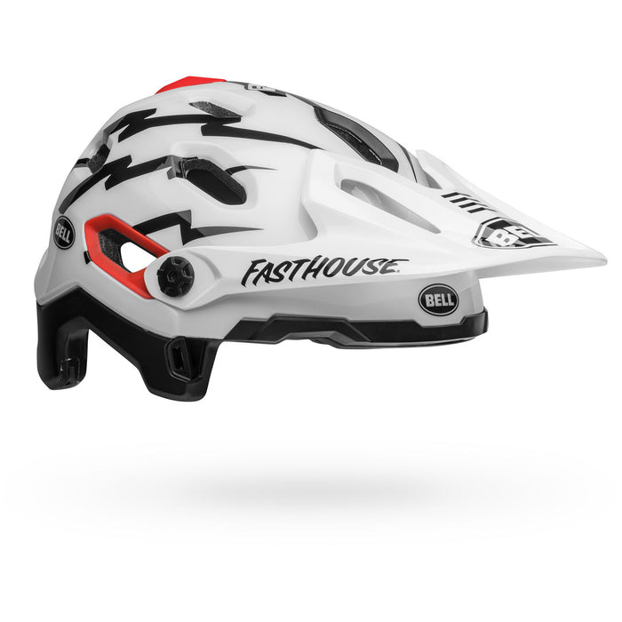 Bell Super DH Spherical Helmet SM Fasthouse Matte/Gloss White/Black