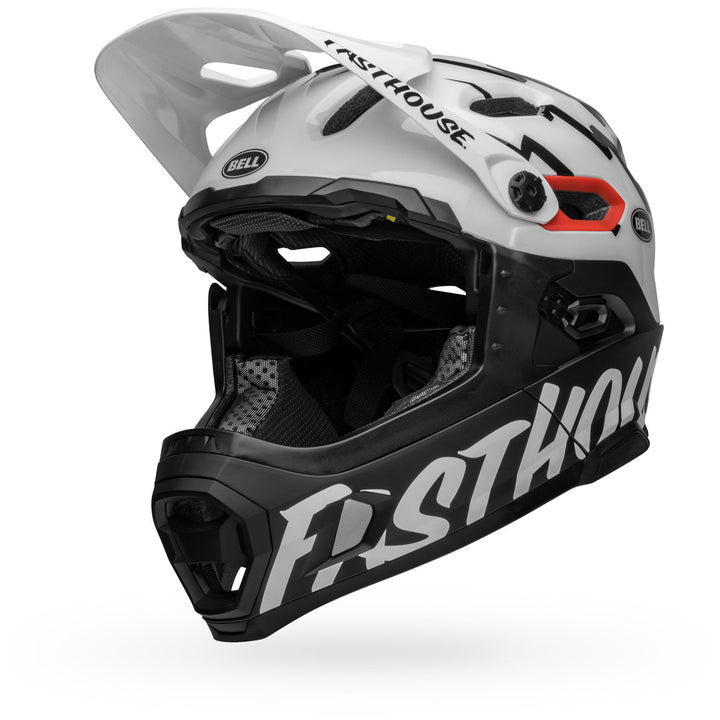 Bell Super DH Spherical MIPS Bike Helmet Fasthouse Matte/Gloss Black/White