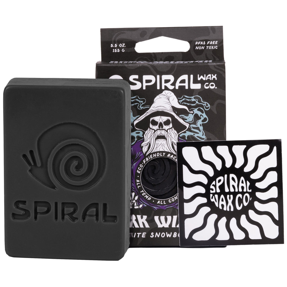 Spiral Wax Co. Dark Wizard Graphite Wax Black