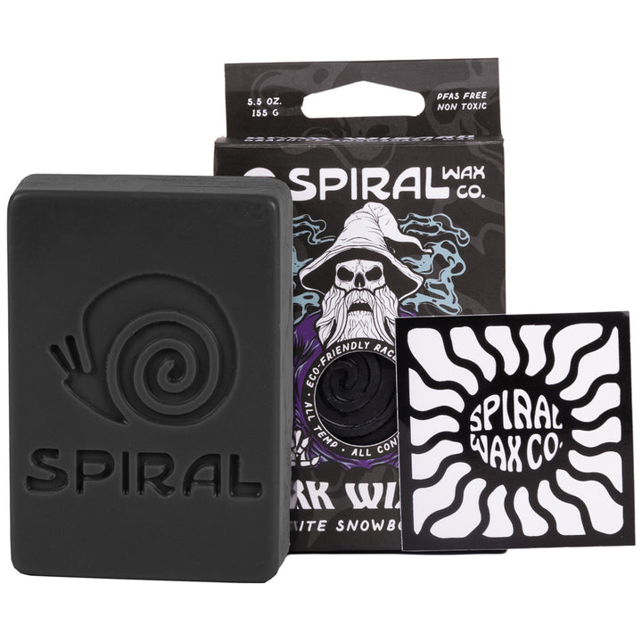 Spiral Wax Co. Dark Wizard Graphite Wax Black
