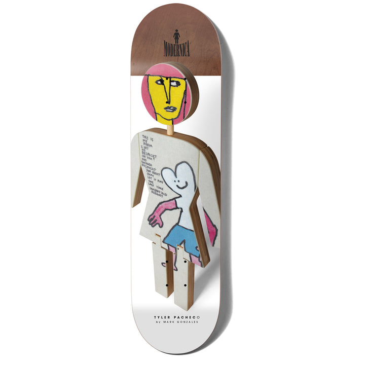 Girl Pacheco Modernica 8.375 Skateboard Deck