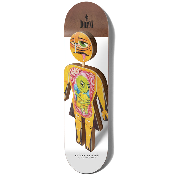 Girl Geering Modernica 8.5 Skateboard Deck