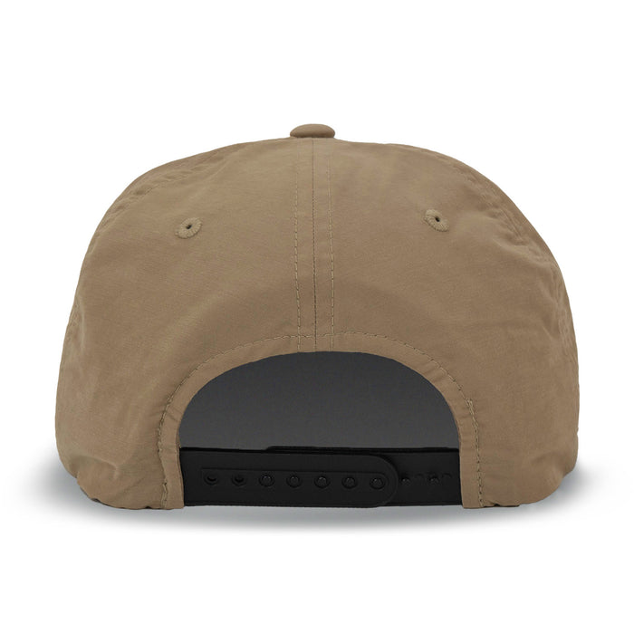 evo x NST 5-Panel Unstructured Rope Hat Khaki