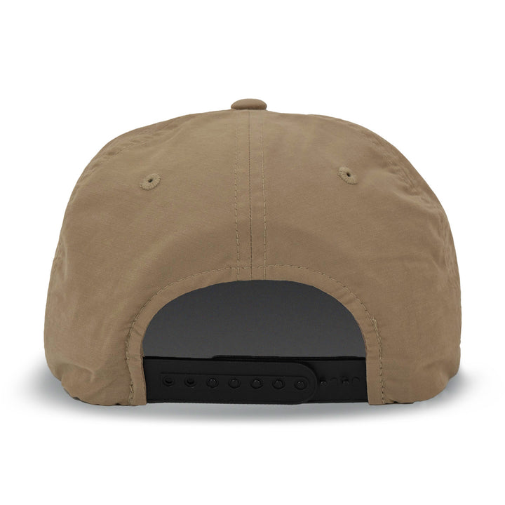 evo x NST 5-Panel Unstructured Rope Hat Khaki