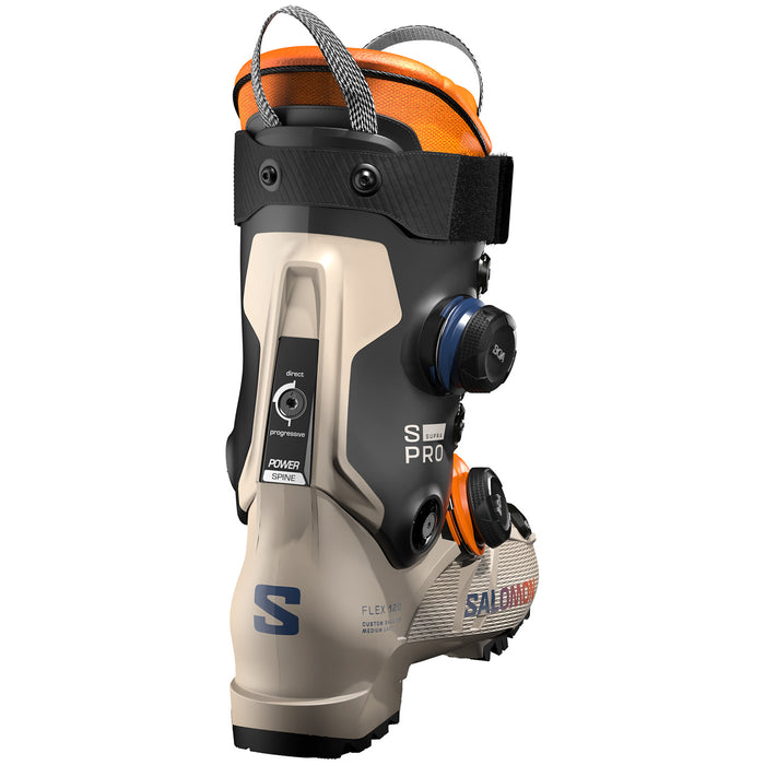 Salomon S/Pro Supra Dual BOA 120 GW Ski Boots 2026 Humus/Black/Orange Tiger