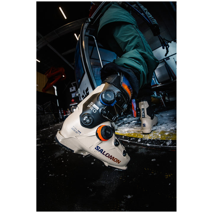 Salomon S/Pro Supra Dual BOA 120 GW Ski Boots 2026 Humus/Black/Orange Tiger