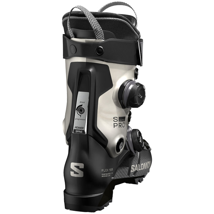 Salomon S/Pro Supra Dual BOA 105 W Ski Boots - Women's 2026 Black/Light Bronze Metallic/Black