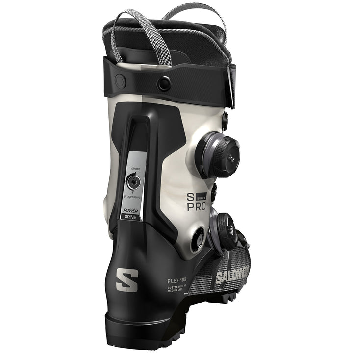 Salomon S/Pro Supra Dual BOA 105 W Ski Boots - Women's 2026 Black/Light Bronze Metallic/Black