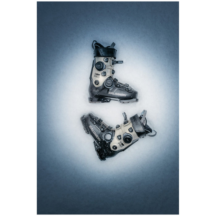 Salomon S/Pro Supra Dual BOA 105 W Ski Boots - Women's 2026 Black/Light Bronze Metallic/Black