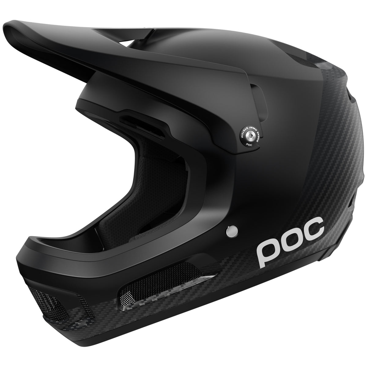 POC Coron Air Carbon MIPS Bike Helmet Carbon Black