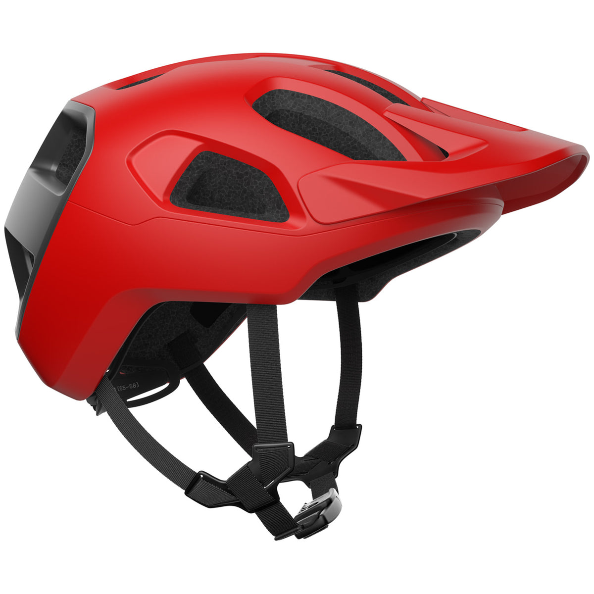 POC Cularis MIPS Bike Helmet Prismane Red Matte/Uranium Black Matte
