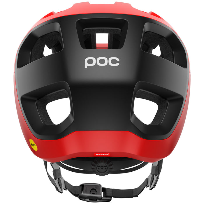 POC Cularis MIPS Bike Helmet Prismane Red Matte/Uranium Black Matte