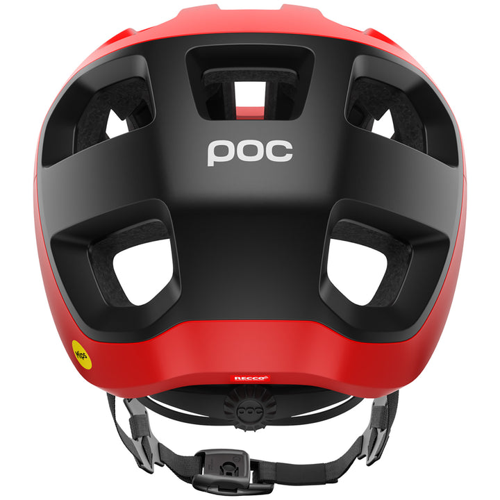POC Cularis MIPS Bike Helmet Prismane Red Matte/Uranium Black Matte