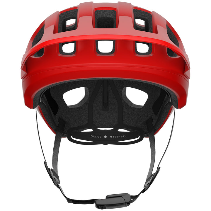 POC Cularis MIPS Bike Helmet Prismane Red Matte/Uranium Black Matte