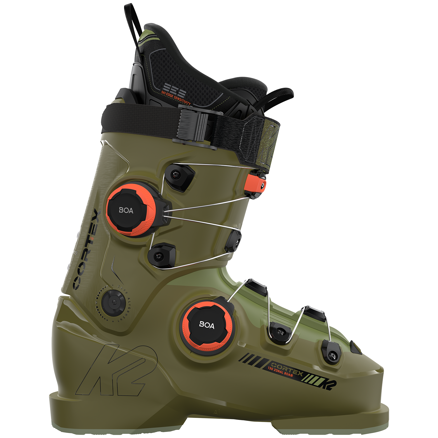 K2 Cortex 130 Zonal BOA Ski Boots 2026 – evo
