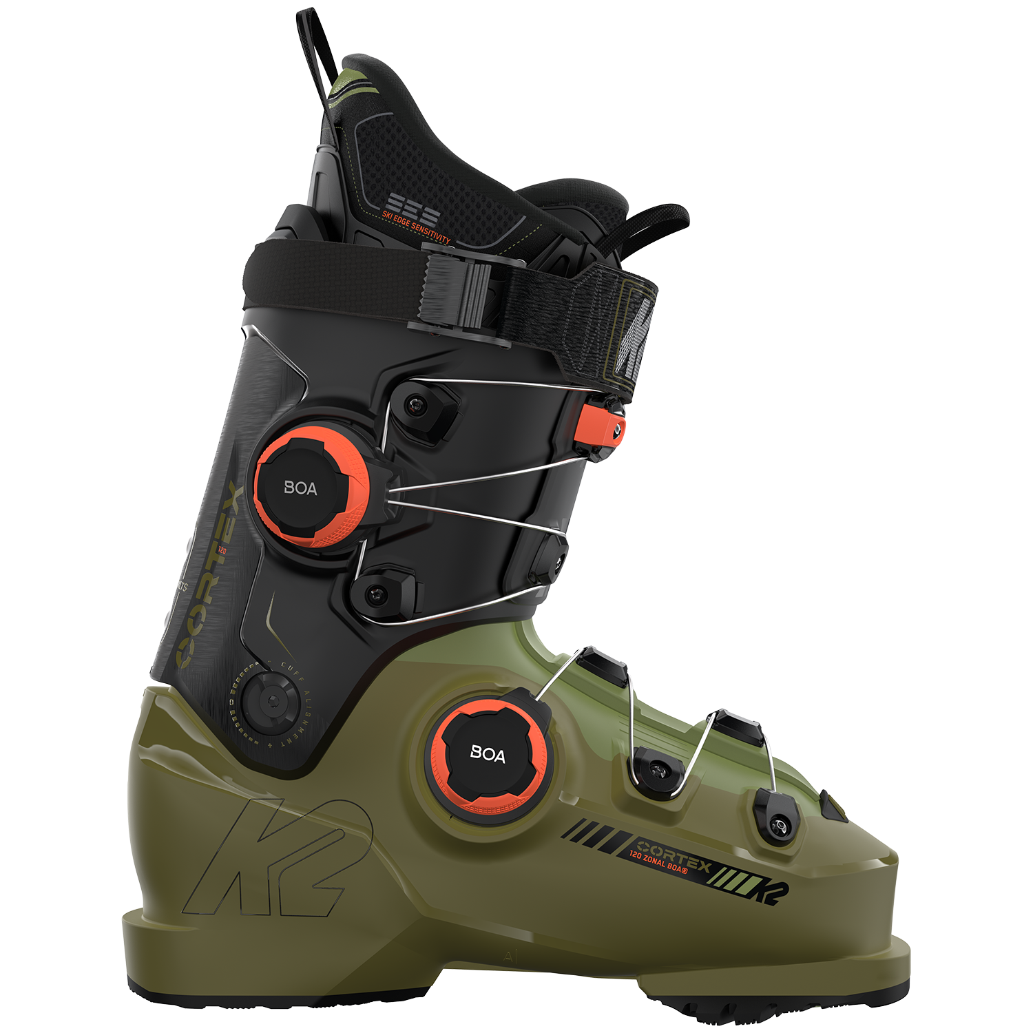 K2 CORTEX 120 ZONAL BOA コールテックス デュアルボア K2 Cortex 120 Zonal BOA Ski Boots 2026 – evo